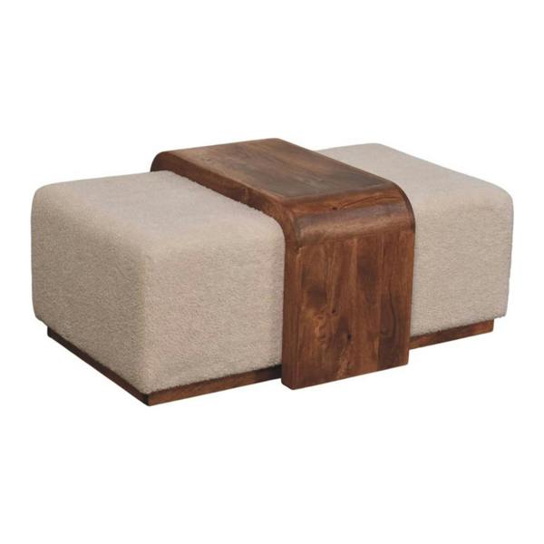 Artisan Furniture Solid Wood Arden Bench Duo
