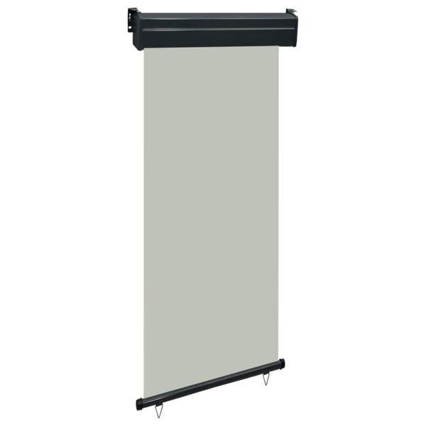 Berkfield Balcony Side Awning 85x250 cm Grey