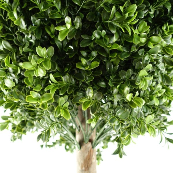 Leaf 140cm Pair of Buxus Ball Artificial Tree UV Resistant Outdoor Topiary