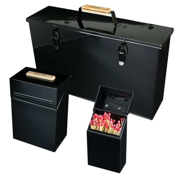 Ash Carrier, Firelighter Tidy and Match Tidy