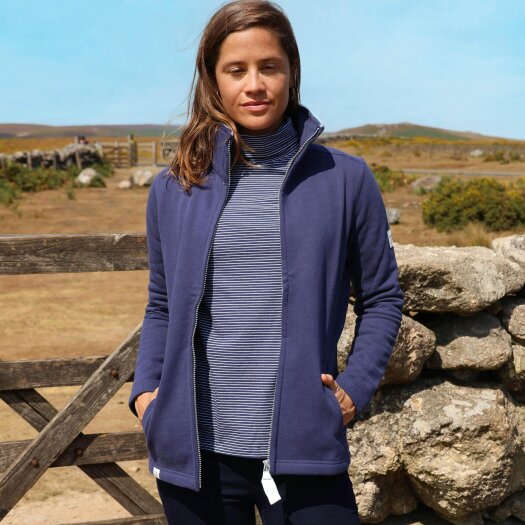 Lazy Jacks LJ320S - Lightweight Roll Neck Top - Twilight