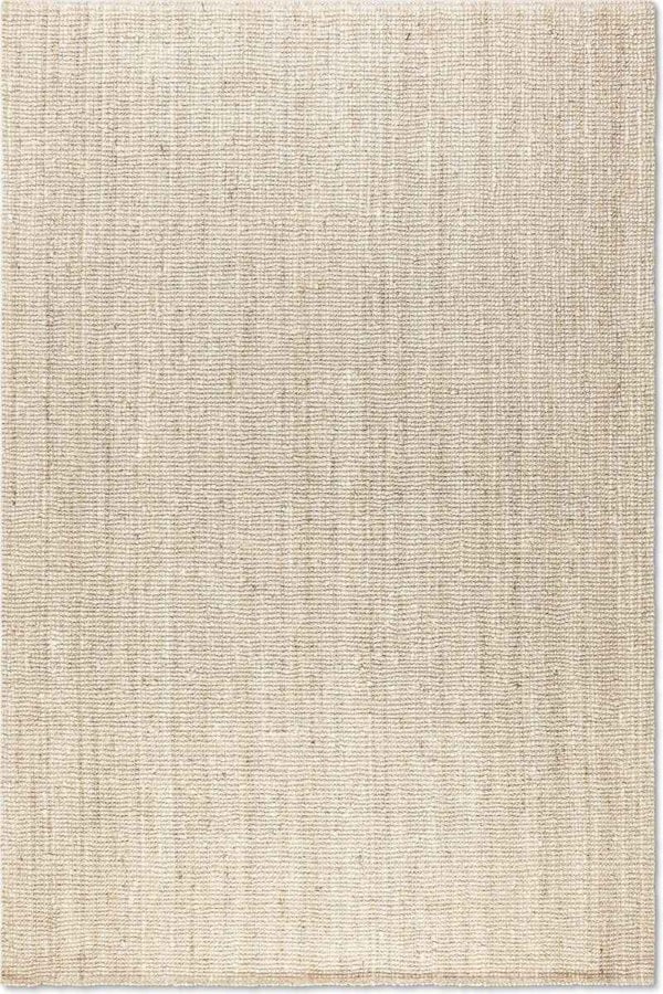 Handwoven Jute Cream Rug – Natural Colour