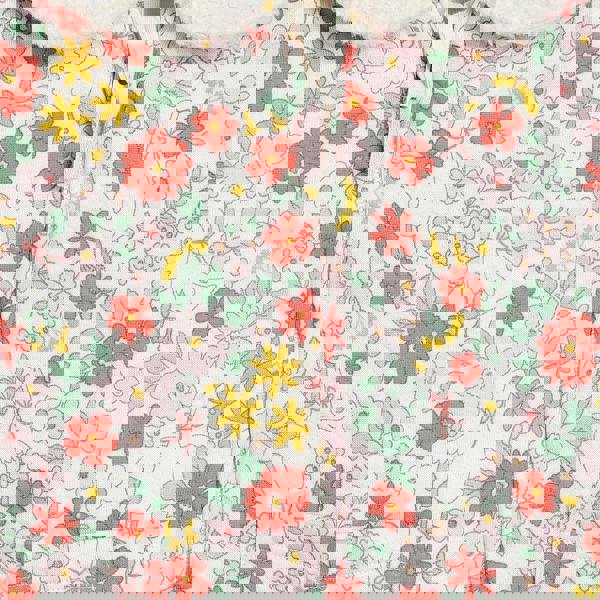 Baby Girls Floral Printed Jacket, Multicolour - Minicuddles