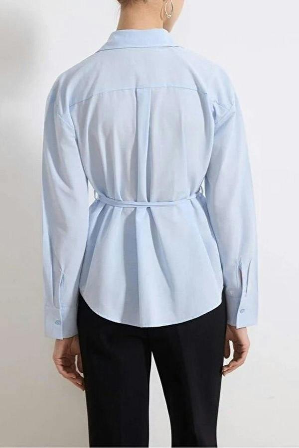 WOVCOR Belt Detail Shirt