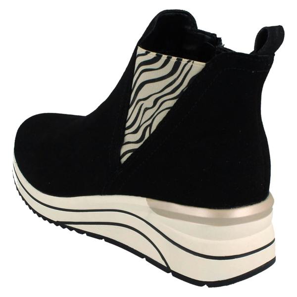 Remonte Ladies Remonte Wide Fit Casual Wedge Ankle Boots  D0T75