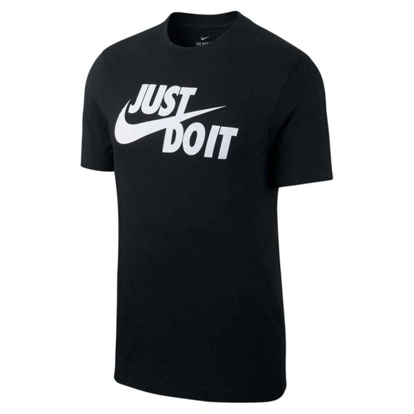 Nike Mens Just Do It T-Shirt - Black/White - 