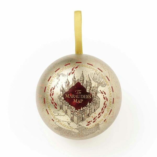 Harry Potter Marauders Map Gift Bauble with Pin Badge