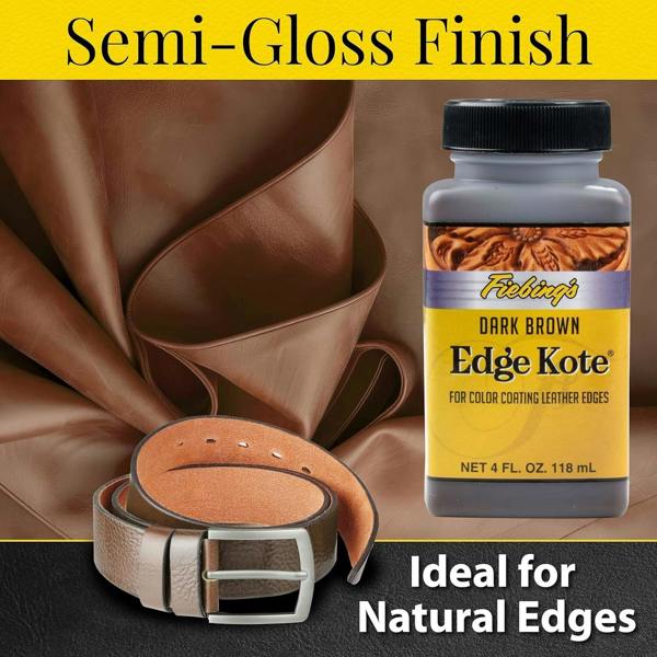 Fiebing's Edge Kote - Leather Edge Sealer and Finisher 4oz