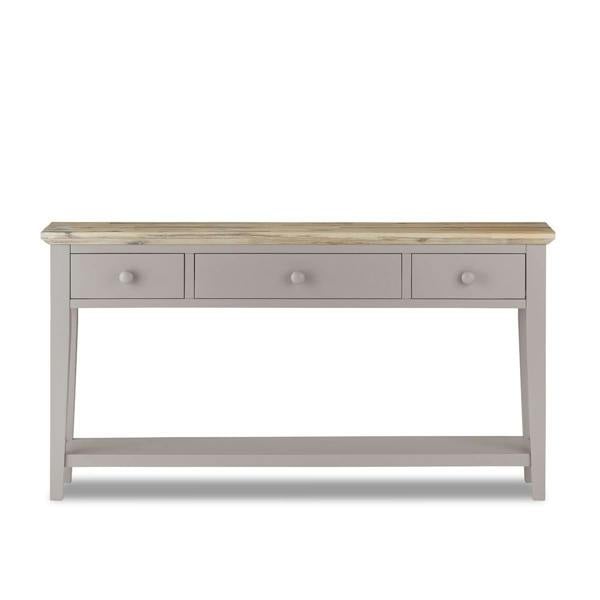 Statement Furniture Florence Console Table with 3 Drawers and Shelf. Hallway Slimline Storage