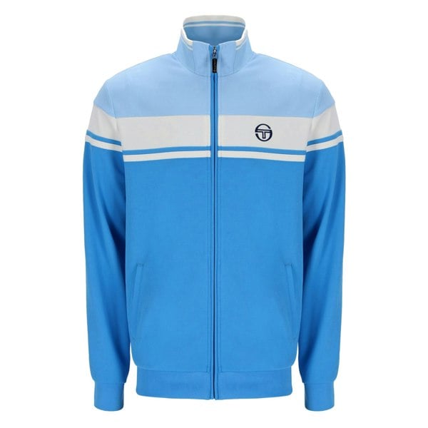 Sergio Tacchini Damarindo Track Top Jacket Azure Blue/Gardenia