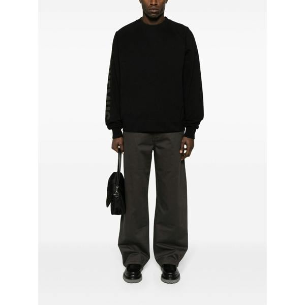 Jacquemus Le Typo Sweatshirt   in  Black