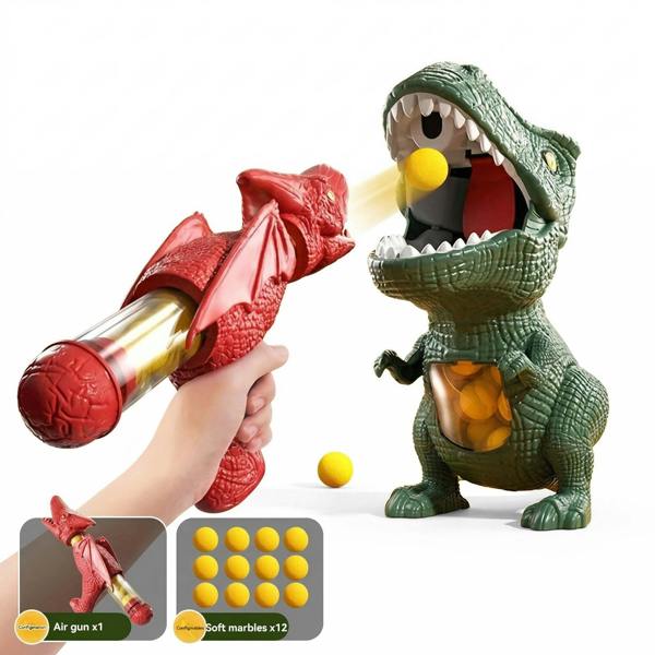 Dragodirect Dinosaur Sponge Ball Shooting Game Interactive Kids Battle Toy
