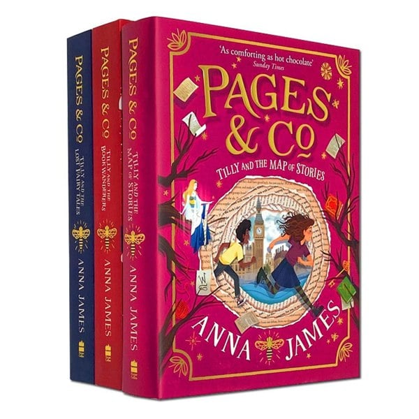 HarperCollins Pages & Co Bookwandering Adventures 3 Books Collection Set by Anna James