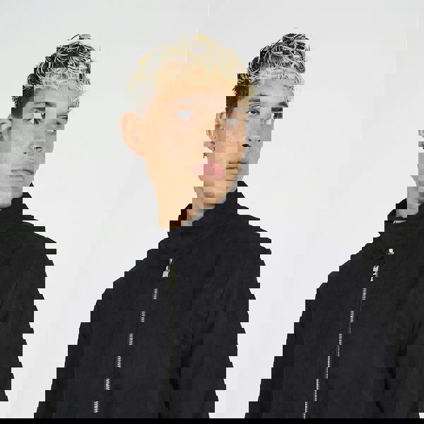 Brave Soul Black Faux Suede Bomber Jacket - Black Image 4