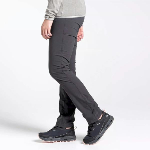 Craghoppers Womens/Ladies NosiLife Pro Slim Trousers - Charcoal - 