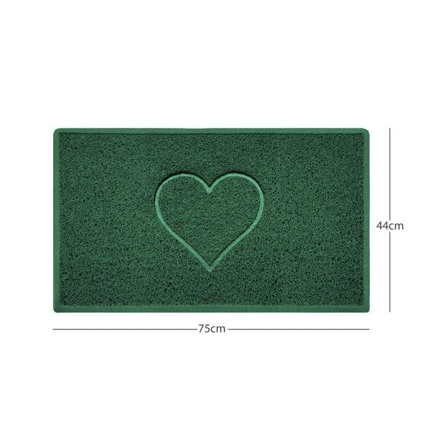 Green Door Mat