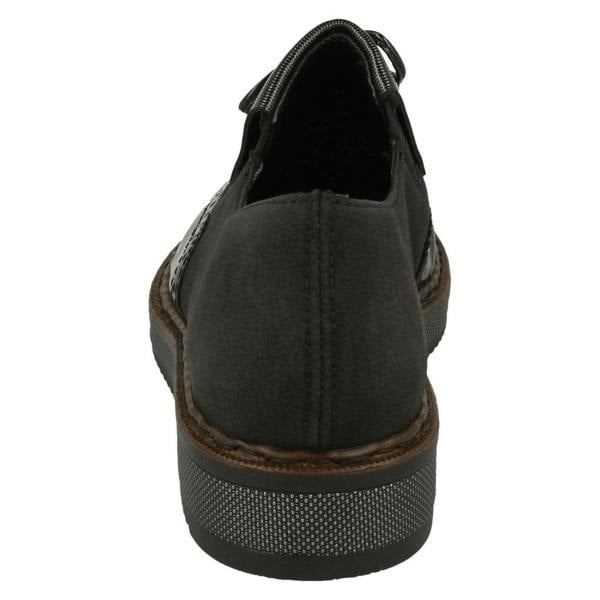 Rieker Ladies Rieker Loafer Inspired Shoes N0372