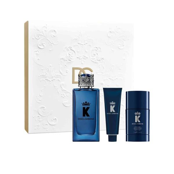 Dolce & Gabbana K Eau de Parfum Spray + Deodorant Stick + Shower Gel 100ml