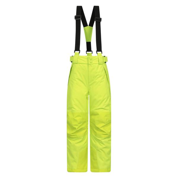 Mountain Warehouse Childrens/Kids Falcon Extreme Ski Trousers - Lime - 
