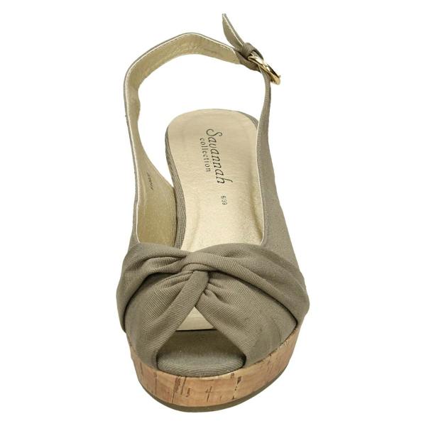 Savannah Ladies Savannah Mid Wedge Sandals