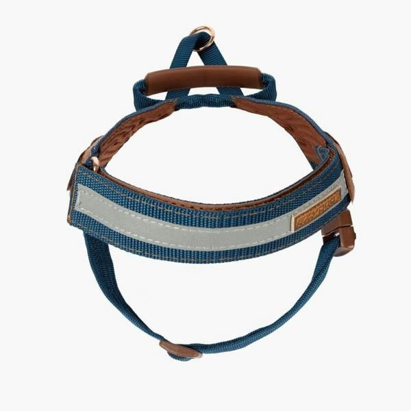 EzyDog Express Dog Harness in Denim