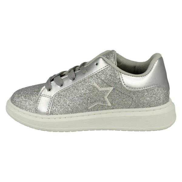 Spot On Girls Spot On Star Detailed Glitter Trainers H2642