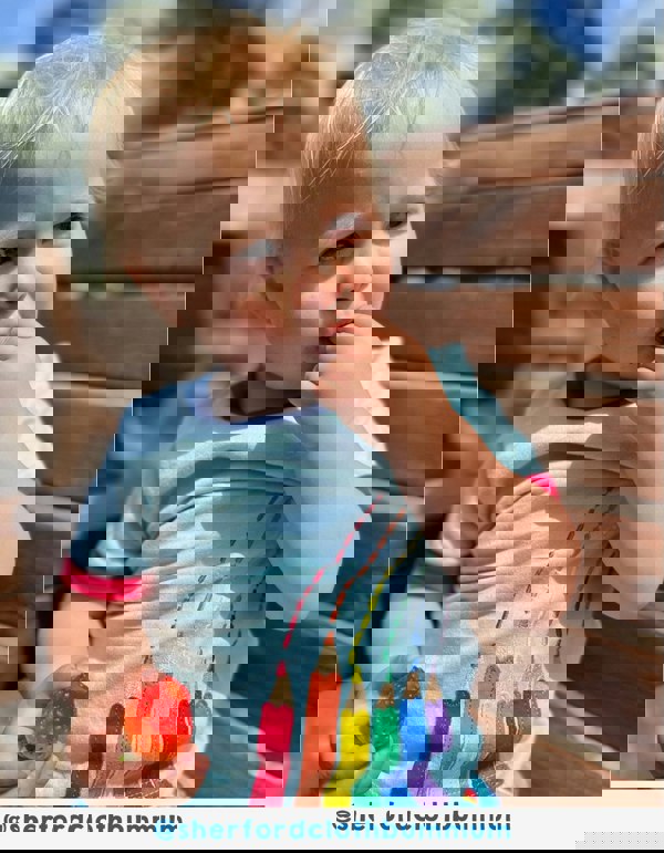 Organic Art Applique T-Shirt - Toby Tiger UK Retail