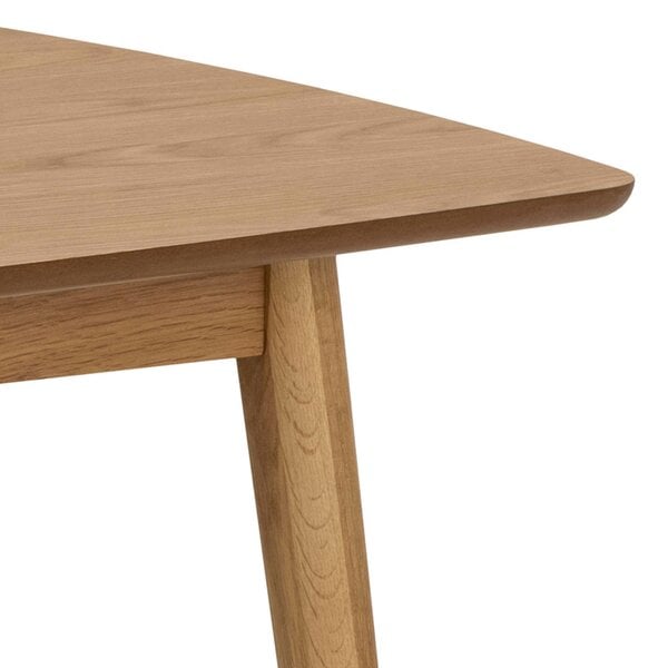 Wyld Haus Debrecen Solid Oak Wood Rectangular Dining Table