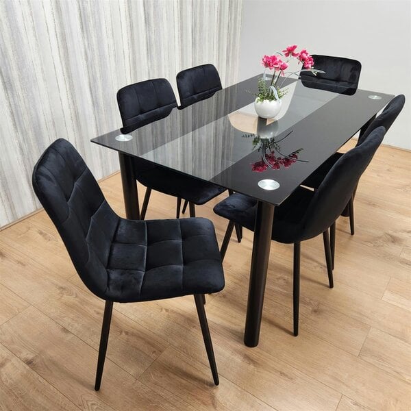 Kosy Koala Dining Table Set with 6 Chairs Dining Room, and Kitchen table set of 6