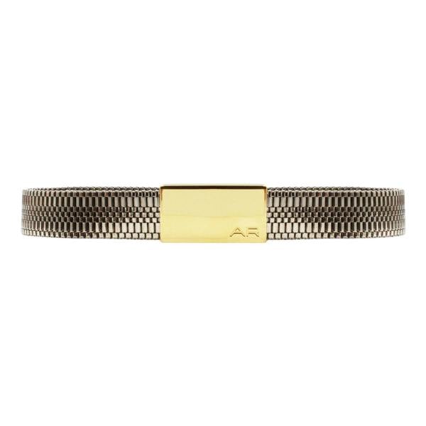 Alessandra Rich chainmail metal belt in a silver tone