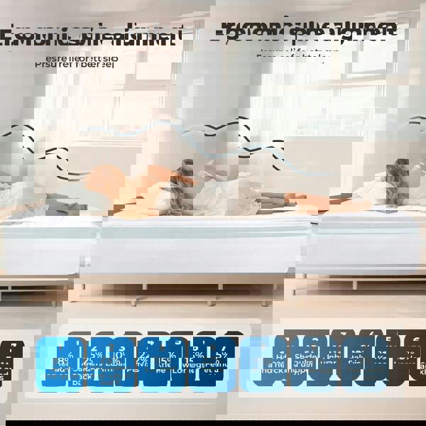 Lavio Quilted Mattress Protector King Thick Cooling Gel Memory Foam Bed Cover