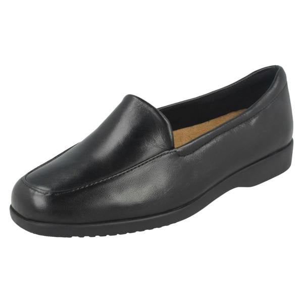 Clarks Ladies Clarks Flat Loafer Style Shoes - Georgia