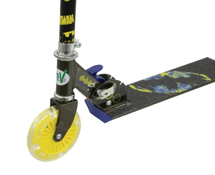 Batman Folding Inline Scooter with Light Up Wheels