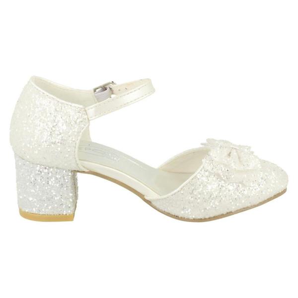 Spot On Girls Spot On Glitter Party Shoes H3081