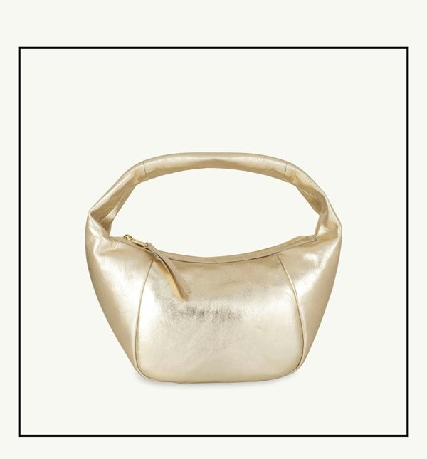 Apatchy London The Jasmine Leather Bag - Gold