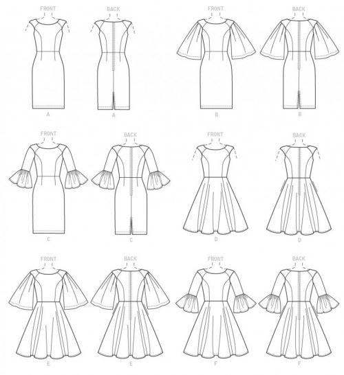 Vogue Sewing Pattern 9239, Dresses for Women, A5 (6-8-10-12-14) - Easy