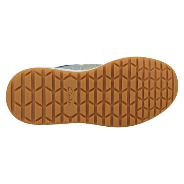 Clarks Girls Clarks Glitter Detailed Trainers Aeon Sparkle K