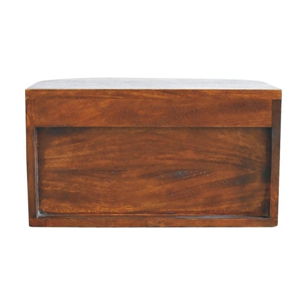Artisan Furniture Solid Wood Lunar 2 Drawer Floating Bedside