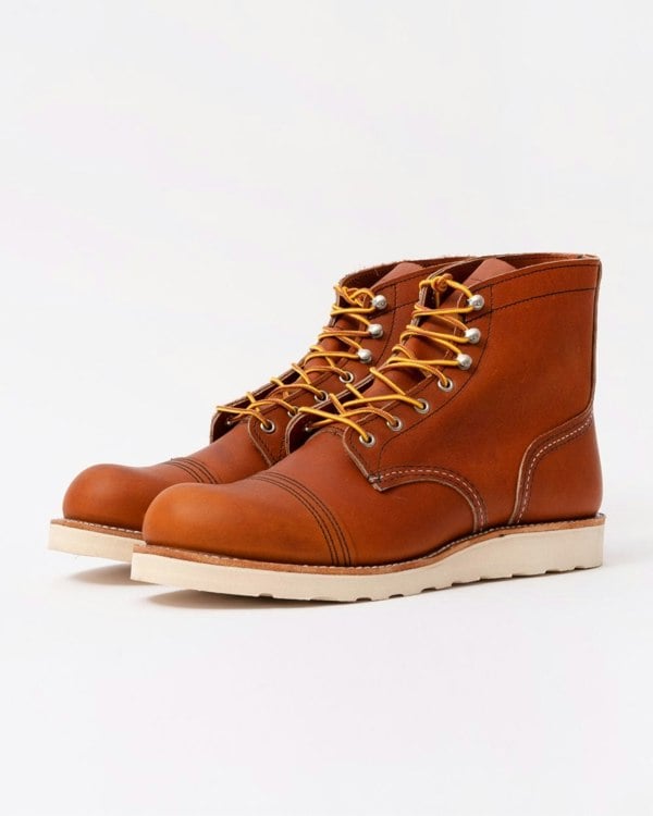 Red Wing Iron Ranger Traction Tred Mens Boots - Oro Legacy