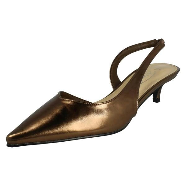 Spot On Ladies Spot On Slip On Evening Shoes F00490