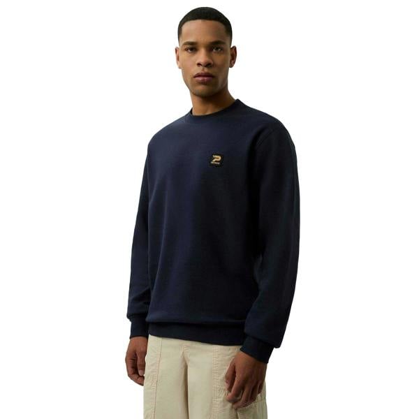 Patrick Mens Oscar Crew Neck Sweatshirt - Navy