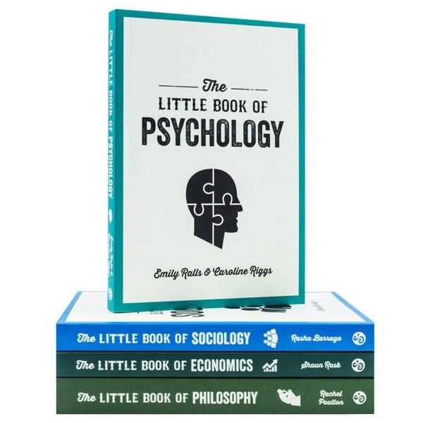 The Little Book of Philosophy, Sociology, Economics & Psychology 4 Book Set 