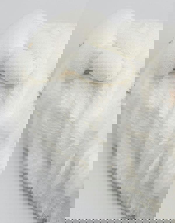 Miffy Girls White Character Face Mule Slippers