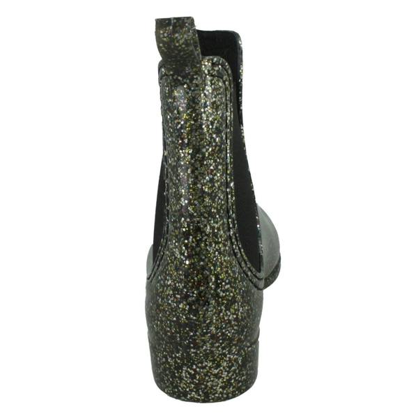 Spot On Ladies Spot On Glitter Ankle Wellingtons X1262