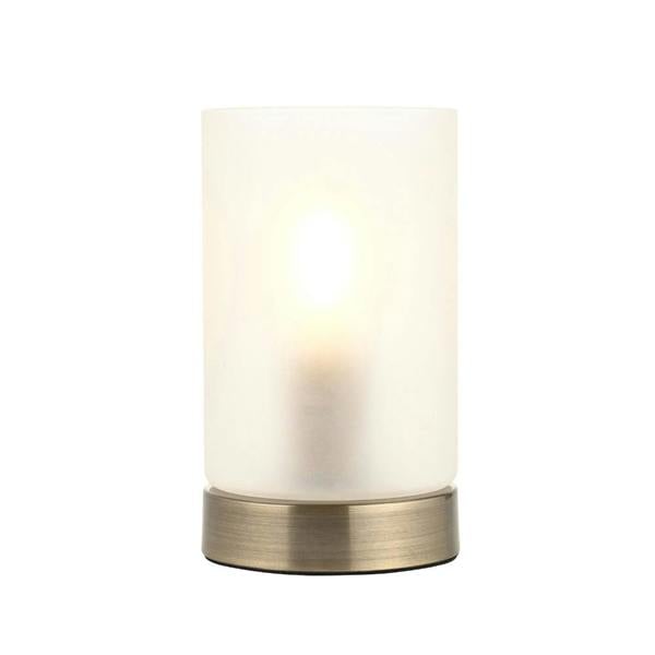 Kingsholm Antique Brass Touch Table Lamp