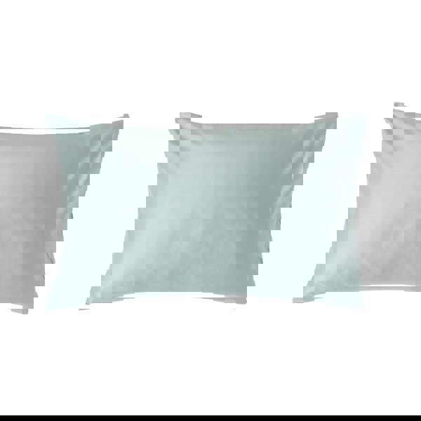 HOMESCAPES Organic 400 TC Egyptian Cotton Sateen Housewife Pillowcase, Standard Size