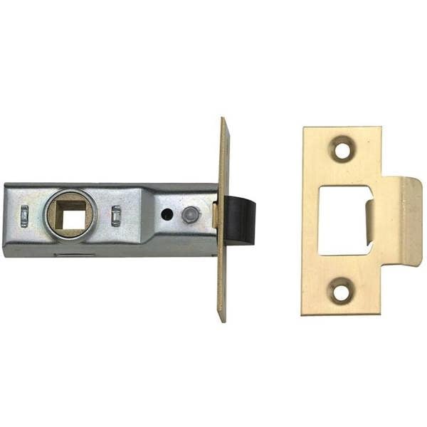 Yale Locks M888 Tubular Mortice Latch - Polished Brass Finish - 