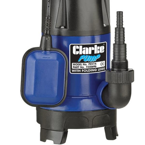Clarke International Clarke PSP105 250W 100Lpm 6m Head Puddle Pump With Auto Sensor 230V - 7230693