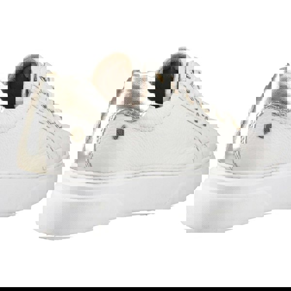 Hush Puppies Kathryn Leather Women's White Trainers