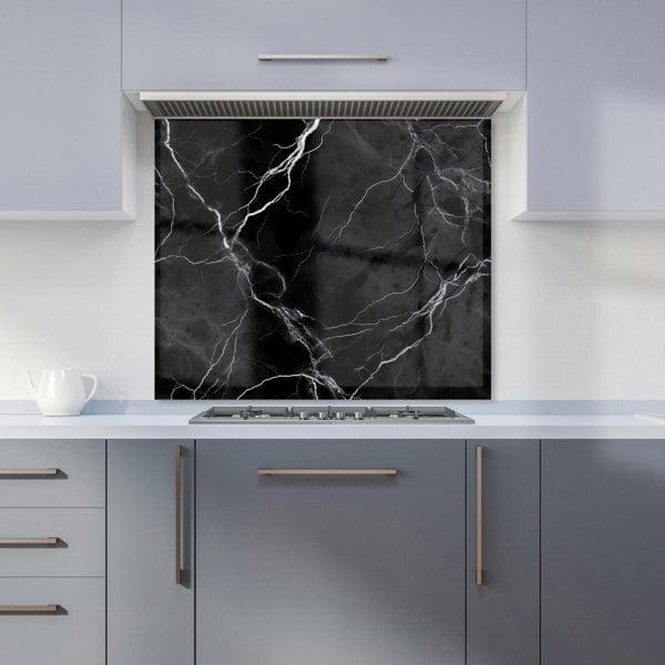 Warren Reed - Designer Black Marble Pattern Kitchen Splashback